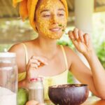 Natural skincare routine using homemade remedies for glowing skin at home